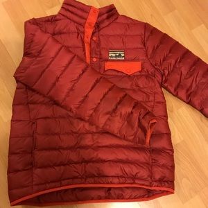 Rare down snap t pullover  jacket